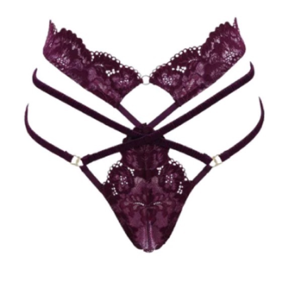 LOVE Vera Merlot colored crouchless undergarment - Picture 7 of 9